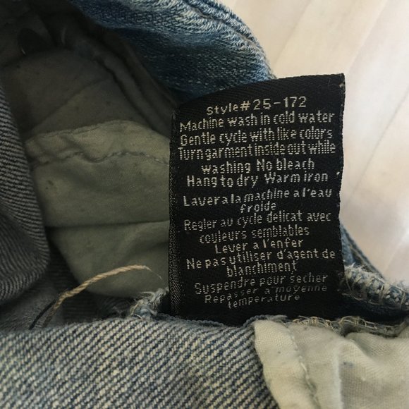 Urban Heritage Denim Shorts Women’s Size 1 Cotton Blend Distressed Ripped 25-172 - Picture 10 of 10